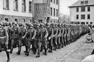 Die Kaserne der deutschen Wehrmacht von 1936. (Stadtarchiv Gelnhausen)